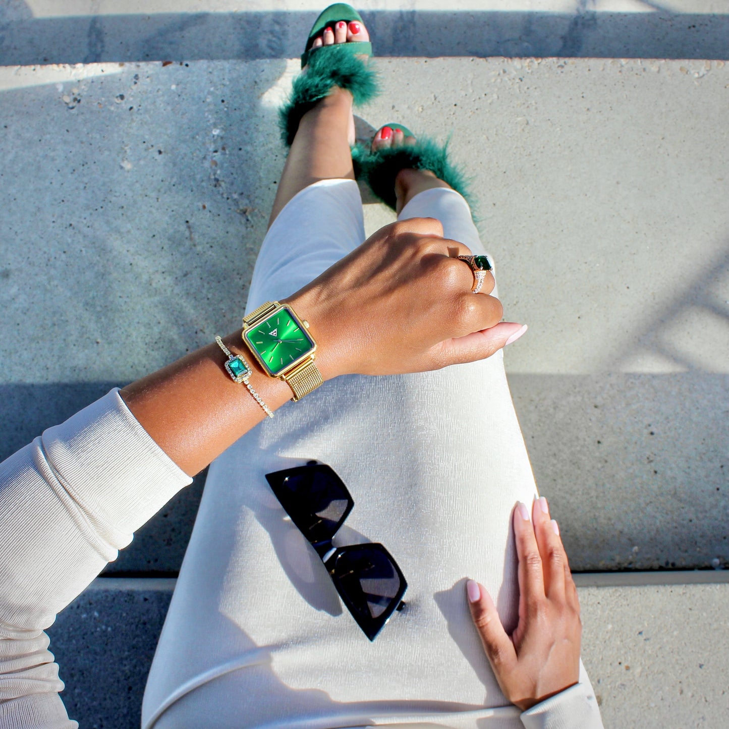 Aurora • Green / Gold