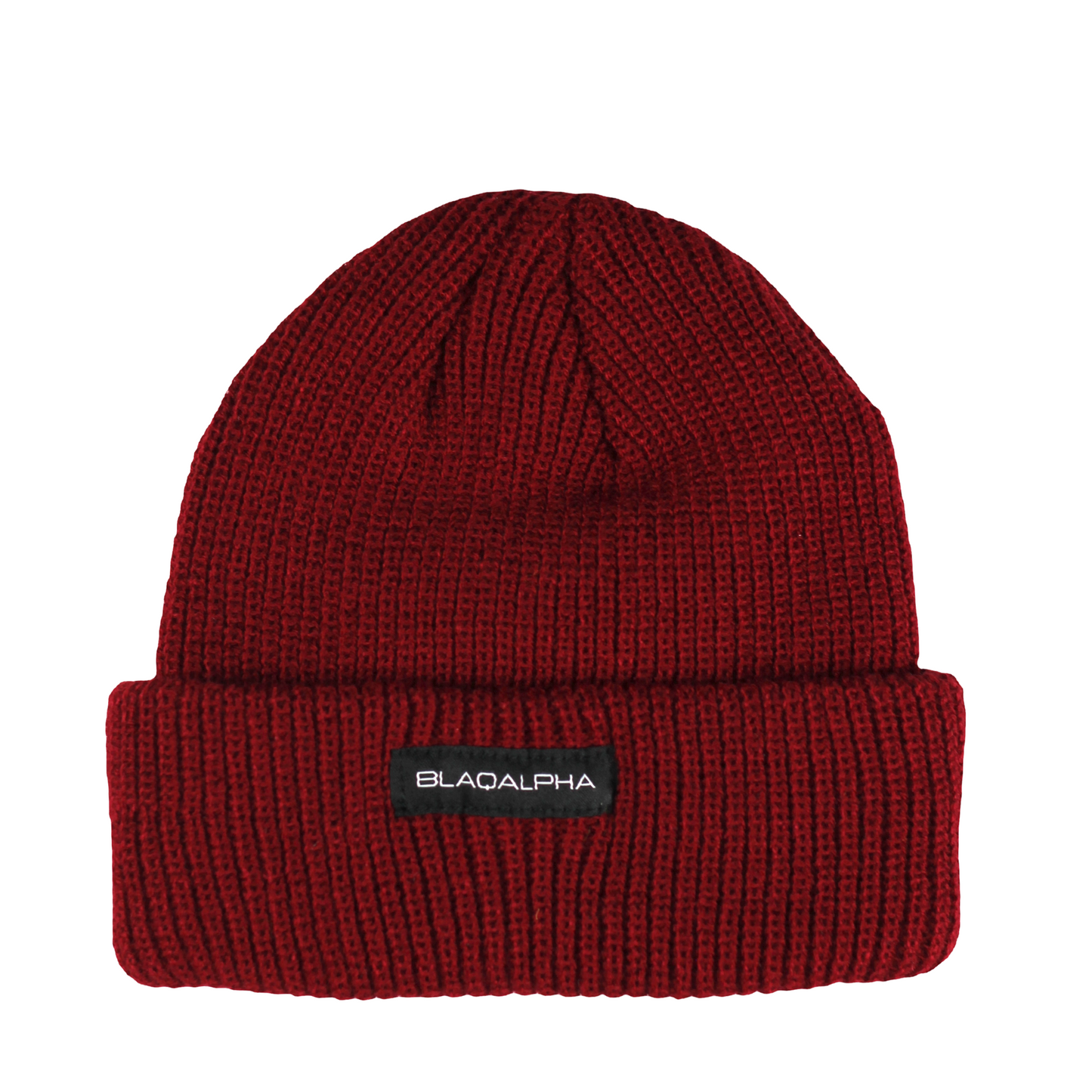 Short Roll Beanie • Burgundy