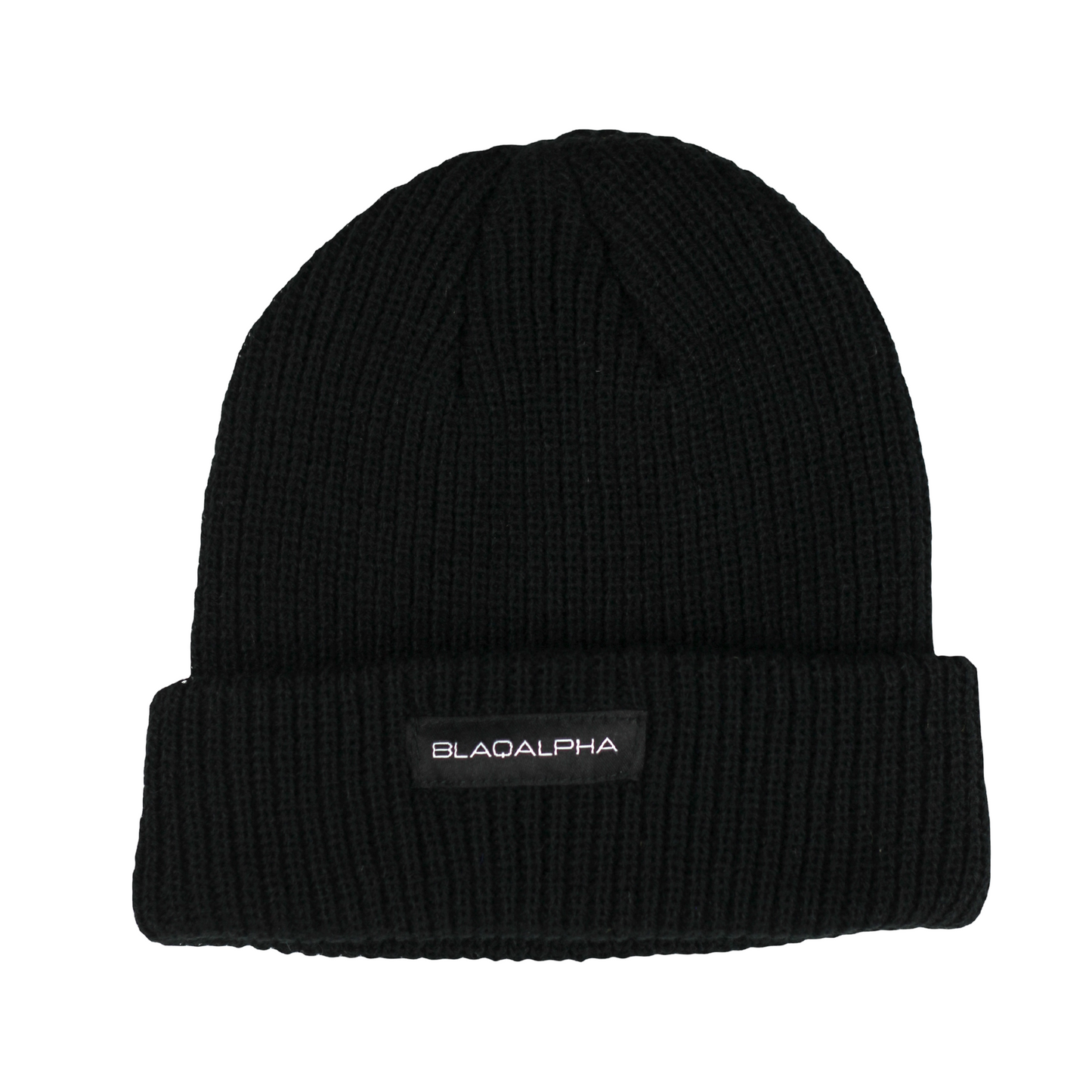 Short Roll Beanie • Black