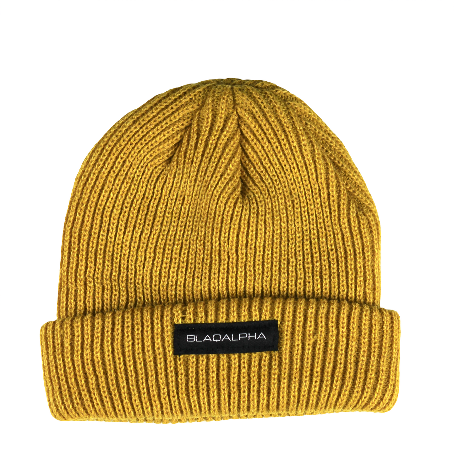 Short Roll Beanie • Yellow